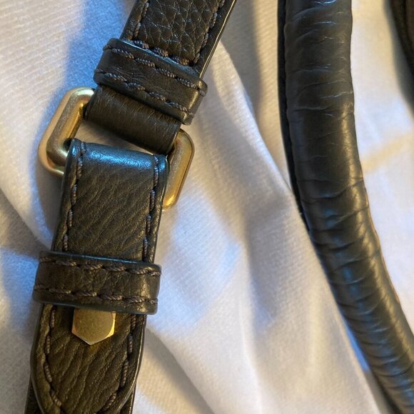 Marc Jacobs Standard Supply Workwear Shopper in Grey w/ Black & White Interior - Picture 8 of 10